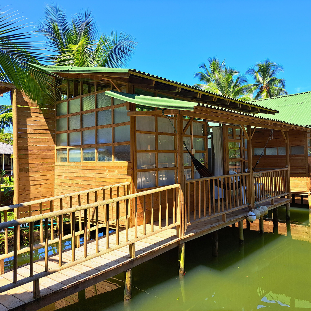 Cabana_familiar_Venecia4_exterior Cabaña familiar en El Valle, Bahía Solano. Es un alojamiento frente al mar, elegible para planes todo incluido.