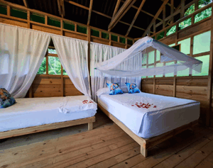 cabana golfina interior camas distribucion