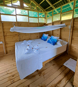 cabana palomar interior cama