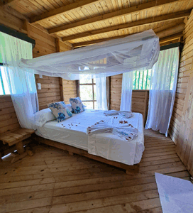 cabana utria interior cama
