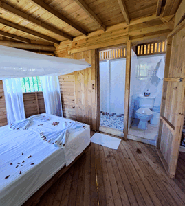 cabana utria interior cama primero piso